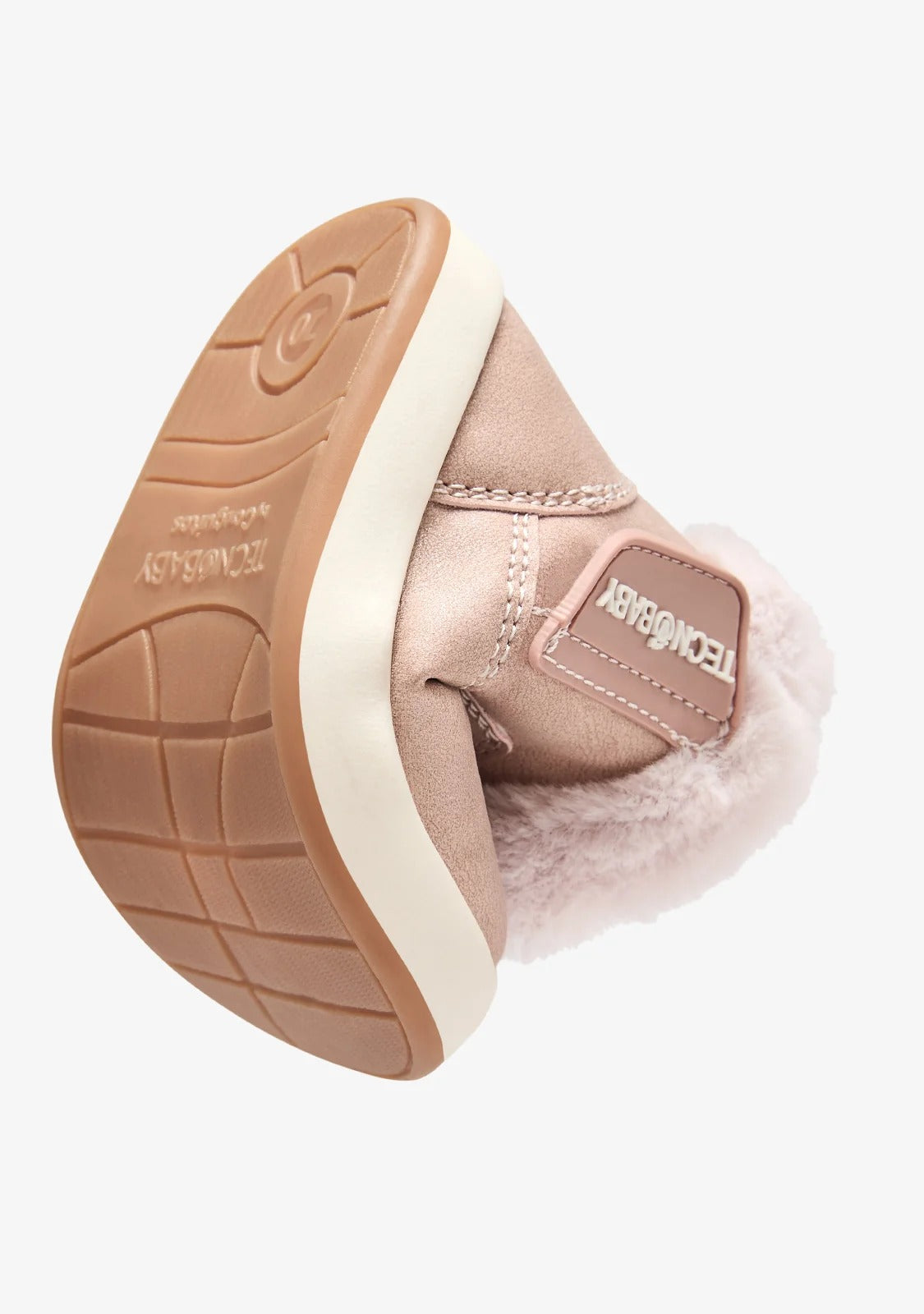 STIVALETTI BAREFOOT ROSA CON FODERA IN PELLICCIA