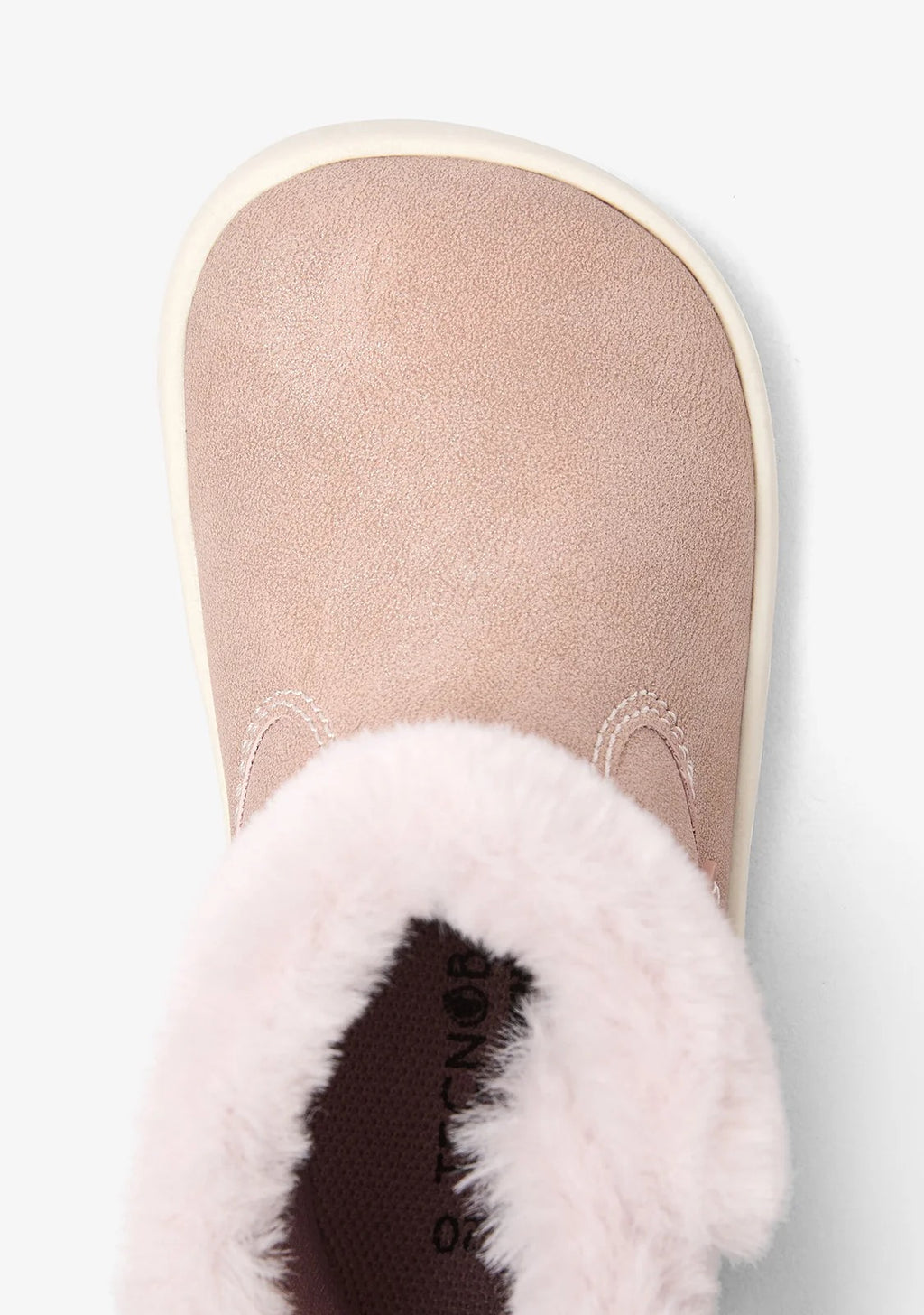 STIVALETTI BAREFOOT ROSA CON FODERA IN PELLICCIA
