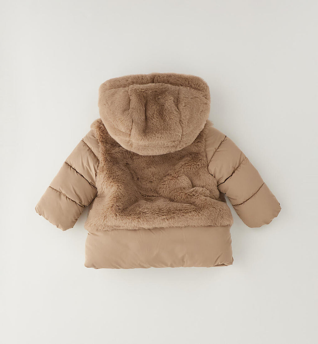GIUBBINO PELLICCIOTTO BEIGE