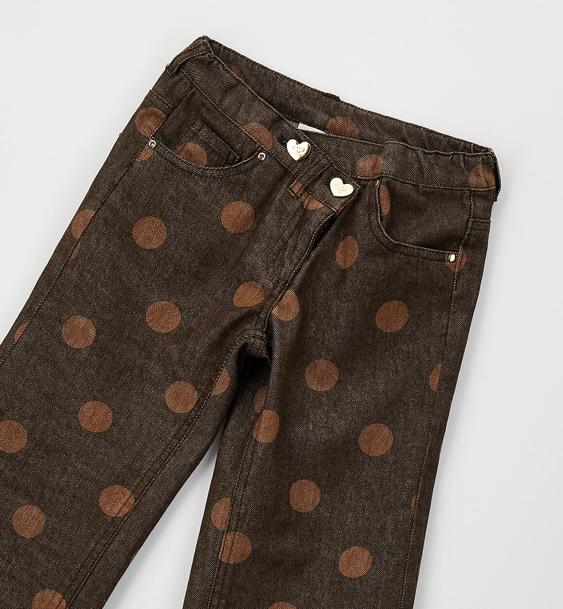 JEANS POIS CHOCOLATE