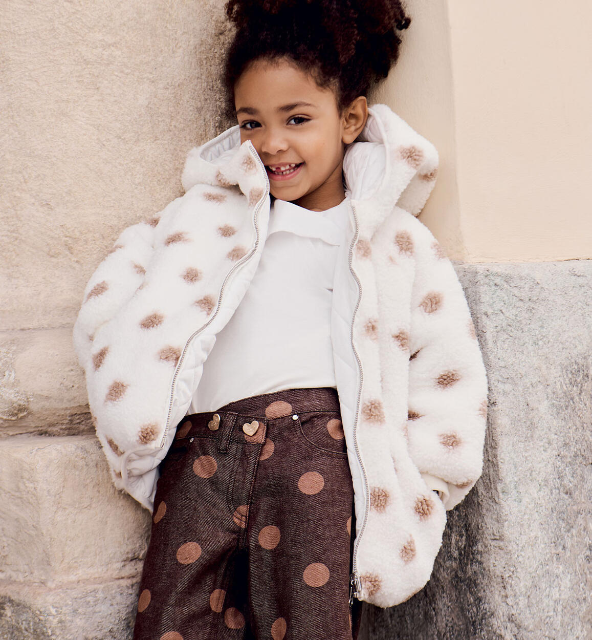 JEANS POIS CHOCOLATE