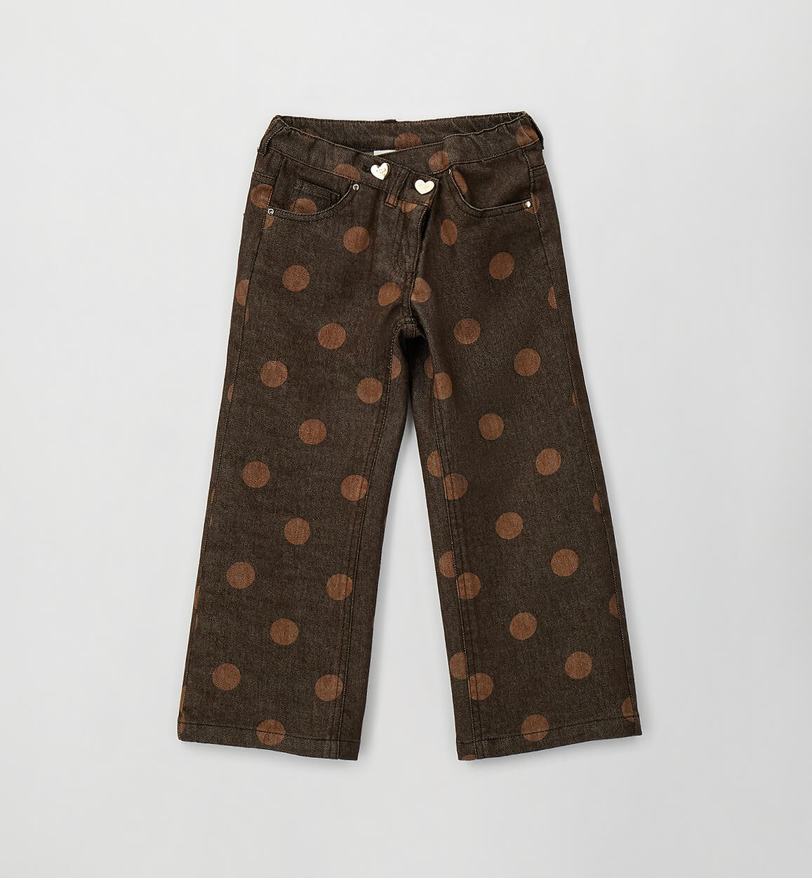 JEANS POIS CHOCOLATE