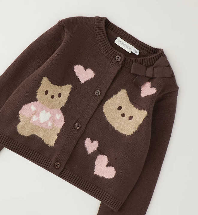 CARDIGAN CATS CHOCOLATE