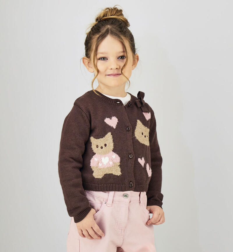 CARDIGAN CATS CHOCOLATE