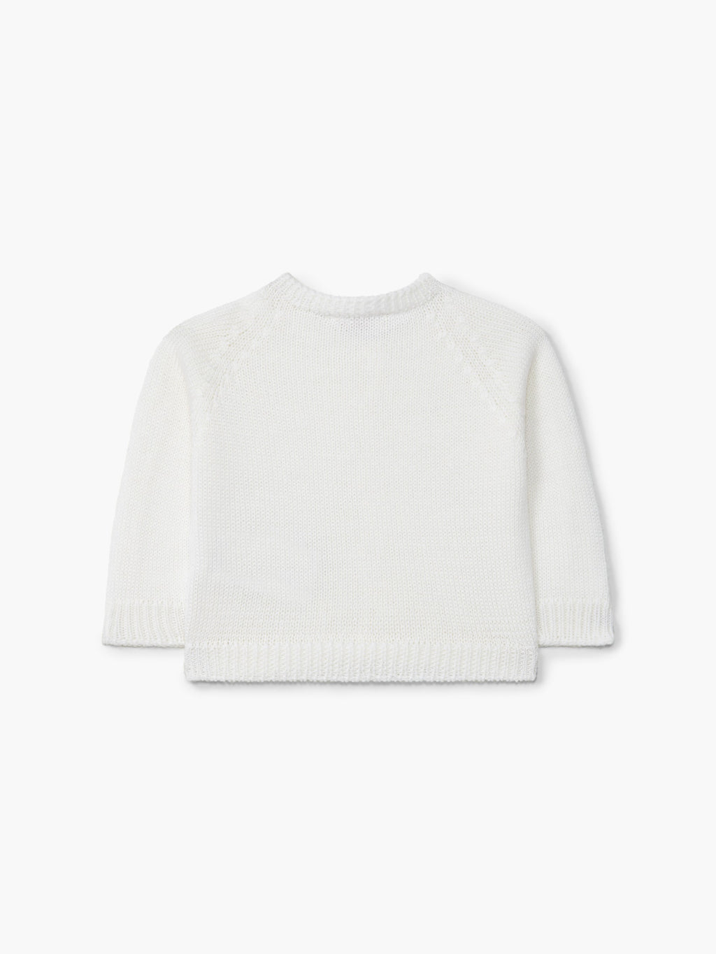 CARDIGAN IN PURA LANA PANNA