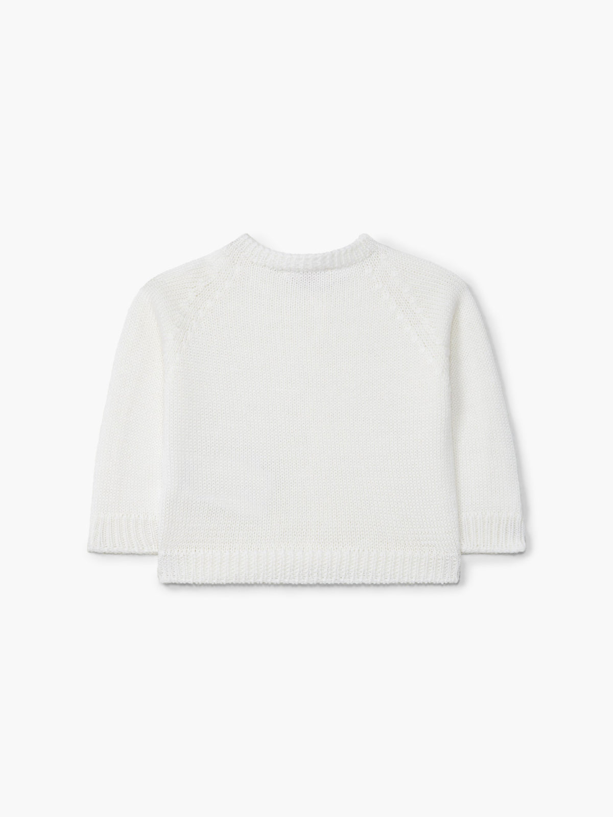 CARDIGAN IN PURA LANA PANNA