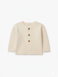 CARDIGAN IN PURA LANA PANNA