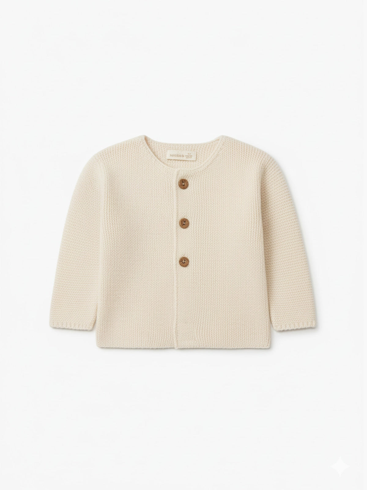 CARDIGAN IN PURA LANA PANNA