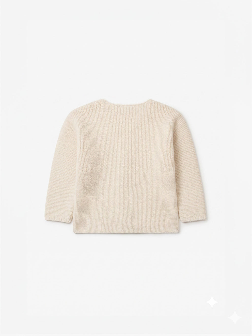 CARDIGAN IN PURA LANA PANNA