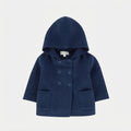 CAPPOTTINO BLU CON CAPPUCCIO