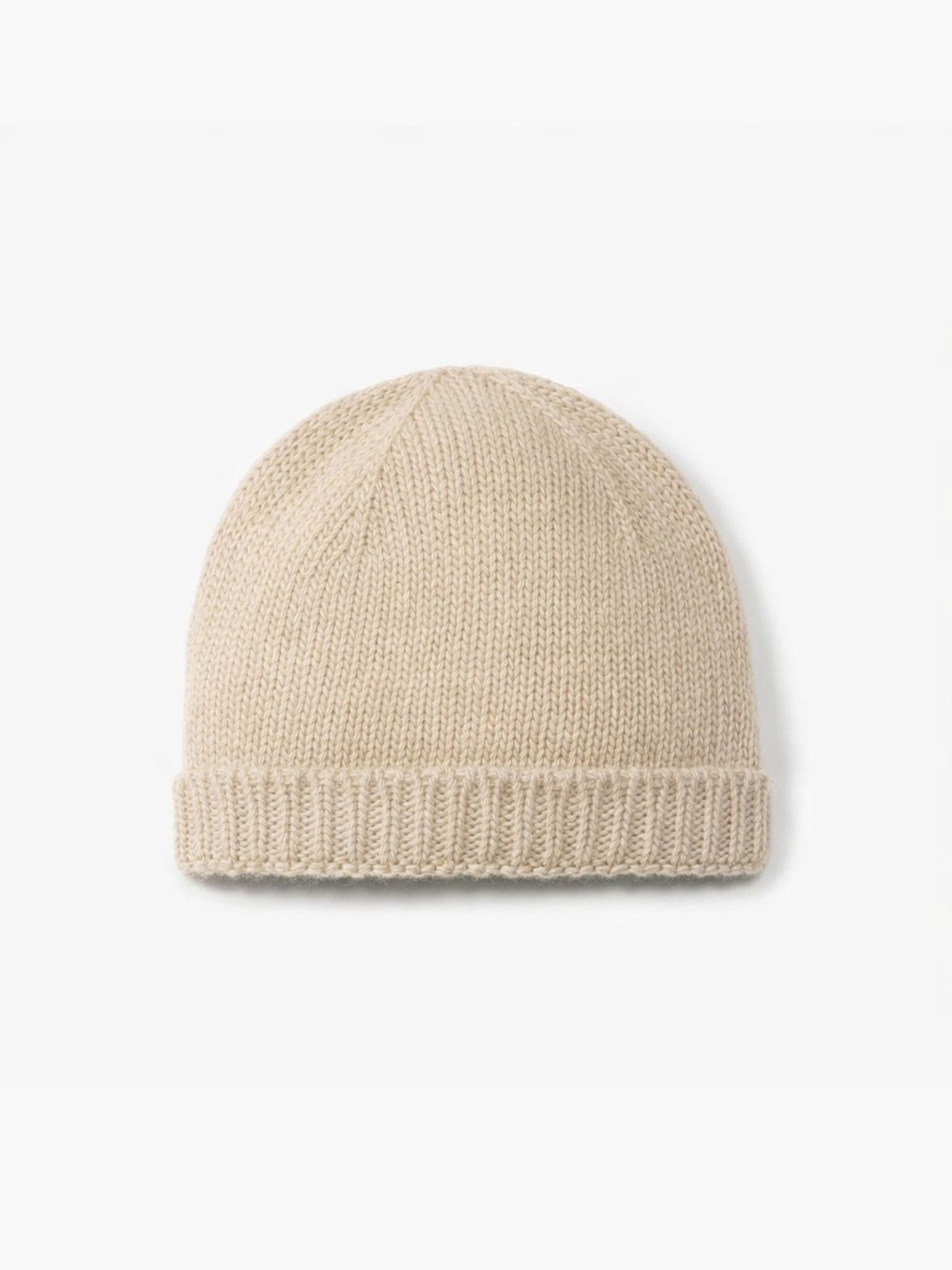 CAPPELLINO BEIGE IN PURA LANA
