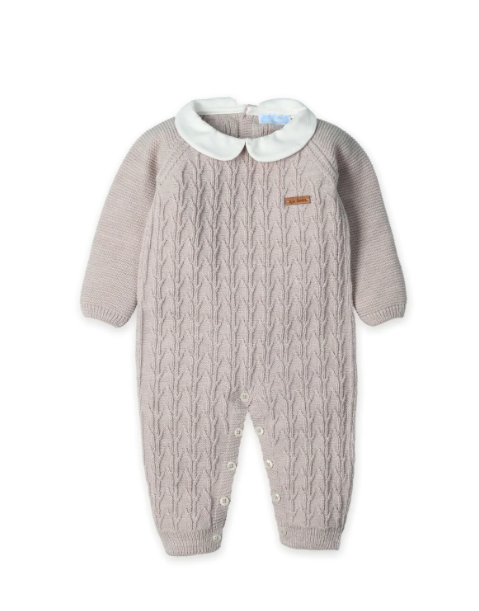 TUTINA IN MAGLIA TORTORA