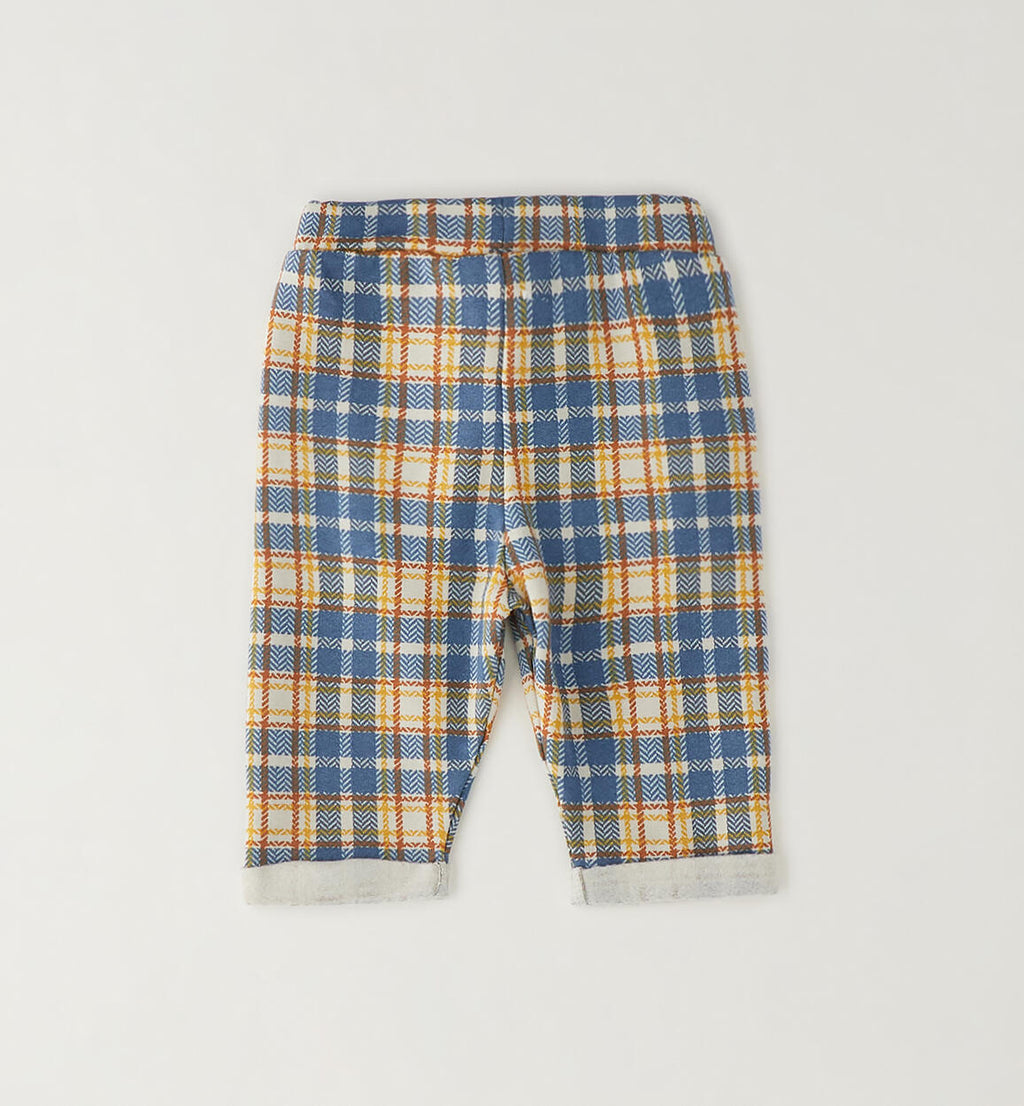 PANTALONE A QUADRONI MULTICOLOR