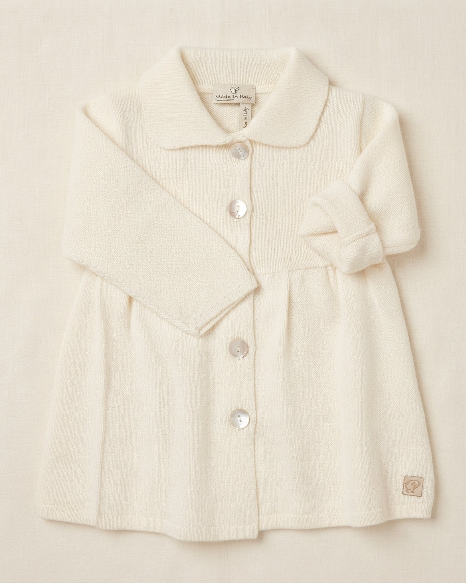 CAPPOTTO LATTE IN PURA LANA
