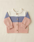 CARDIGAN IN MAGLIA A RIGHE CIPRIA