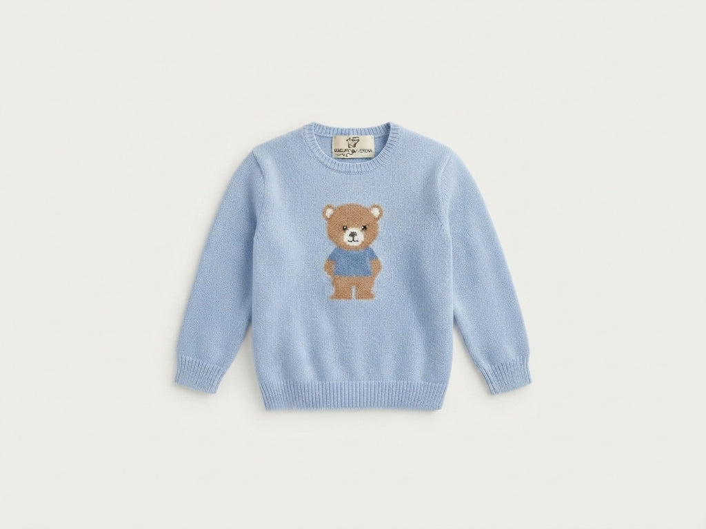 MAGLIONCINO TEDDY CIELO