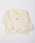 CARDIGAN LATTE IN PURA LANA