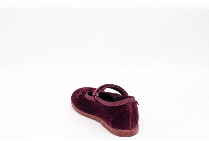 BALLERINA BORDEAUX CON FIOCCO