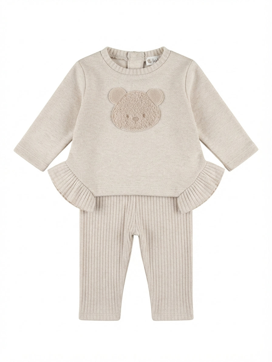COMPLETINO PER BAMBINA NATURAL TEDDY