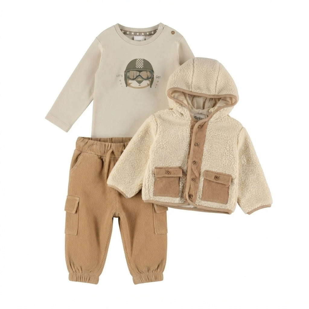 COMPLETO BAMBINO VELLUTO/BOUCLE'