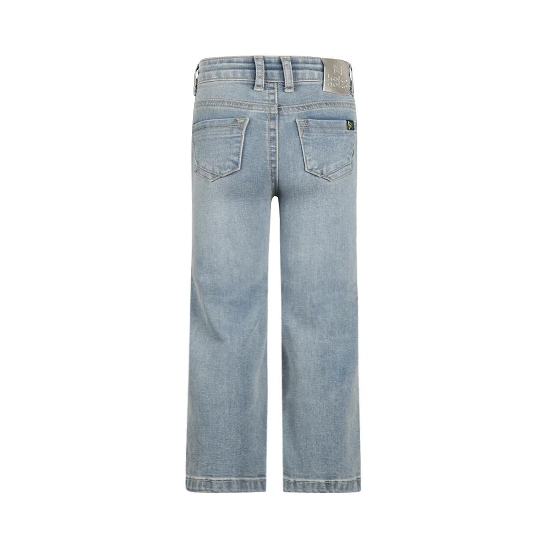 JEANS ALTA VITA A GAMBA LARGA