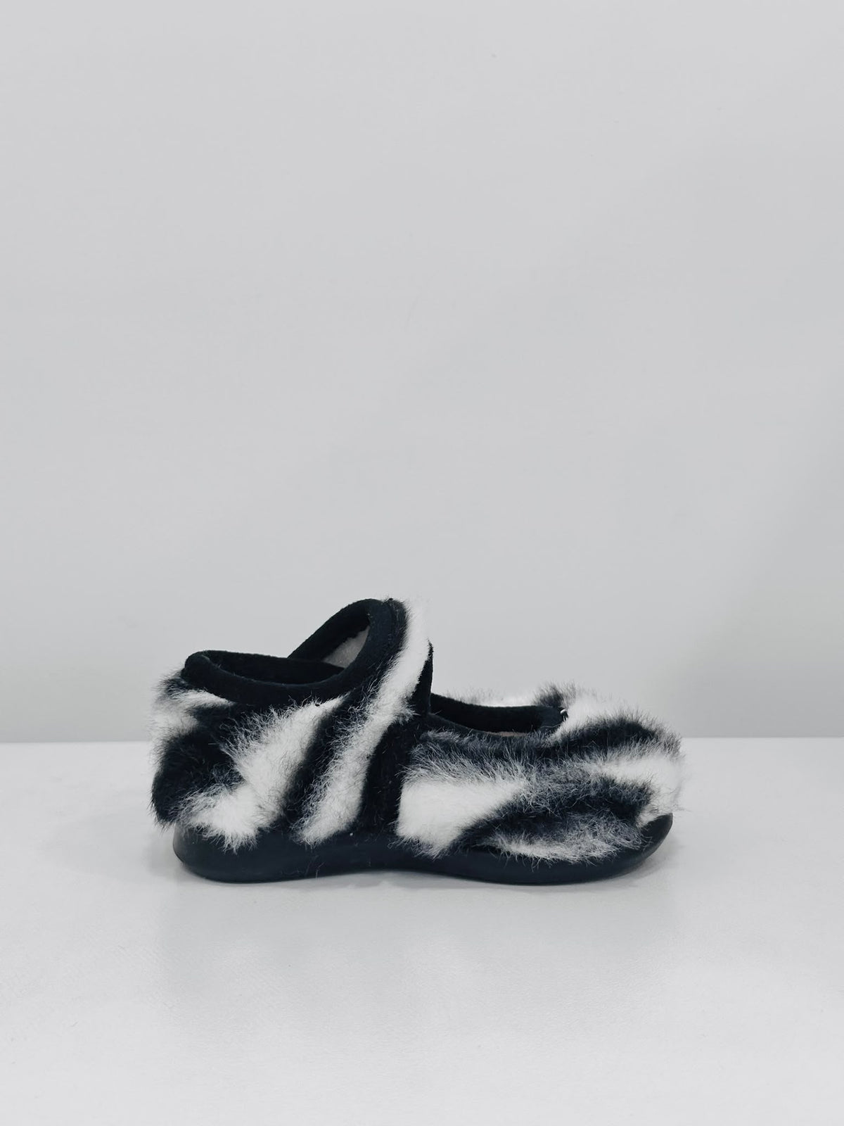 BALLERINA FAUX FUR ZEBRA