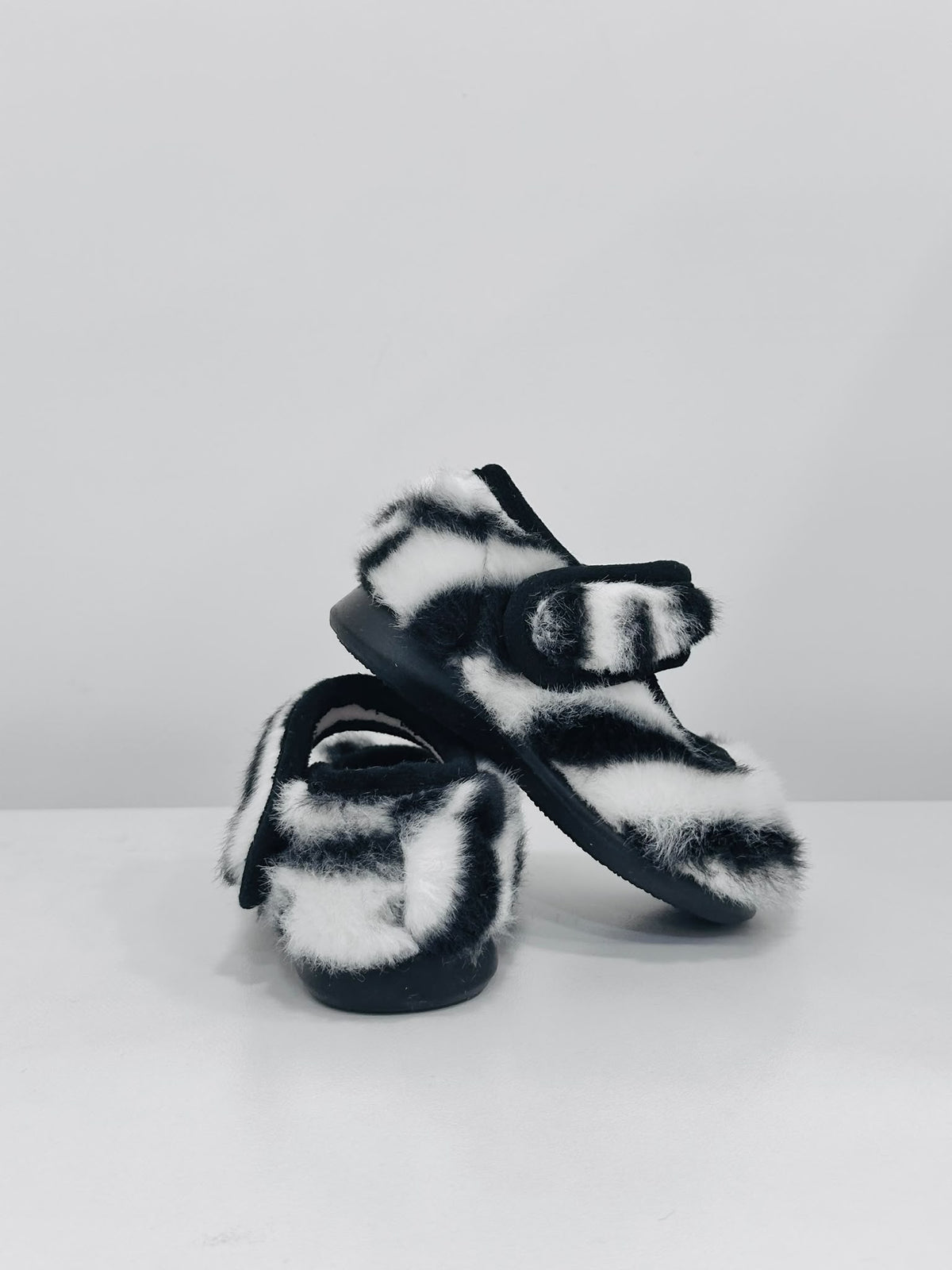 BALLERINA FAUX FUR ZEBRA