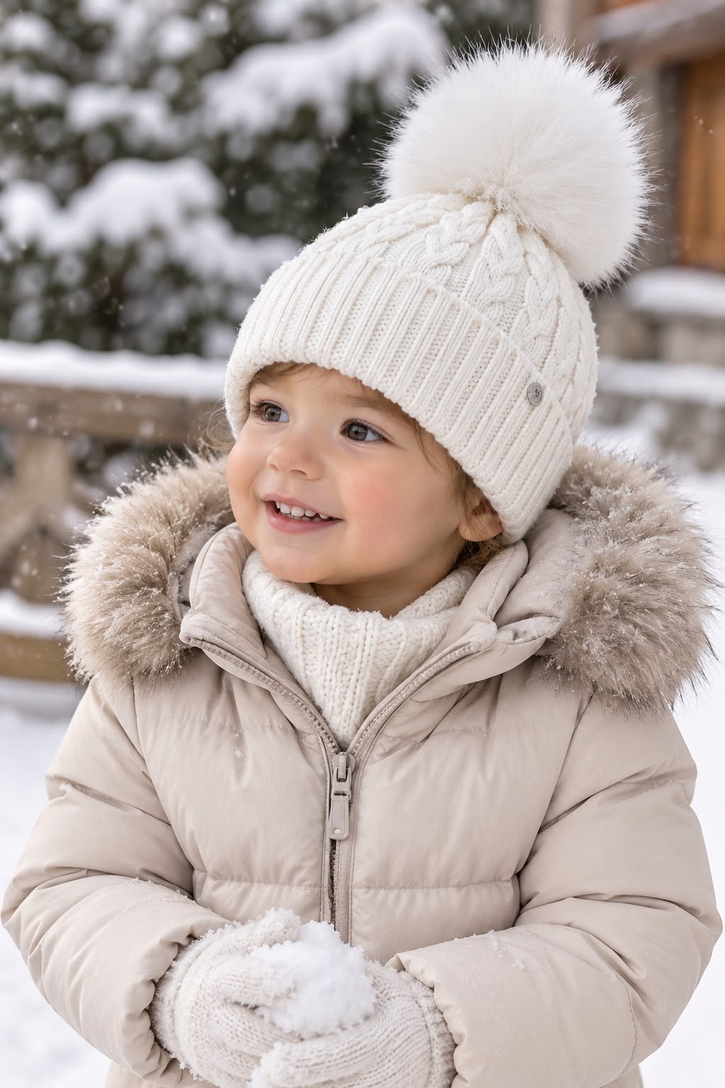 CAPPELLO TRECCE IN LANA E CASHMERE